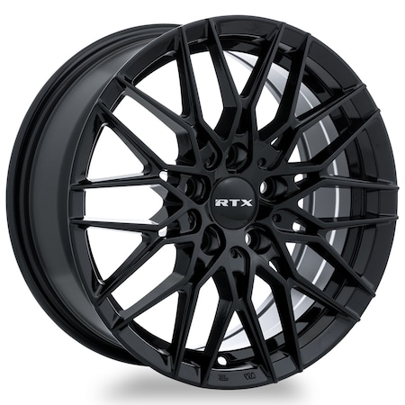 Rtx Alloy Wheel, V20 18x8 5x114.3 ET42 CB73.1 Gloss Black 082939